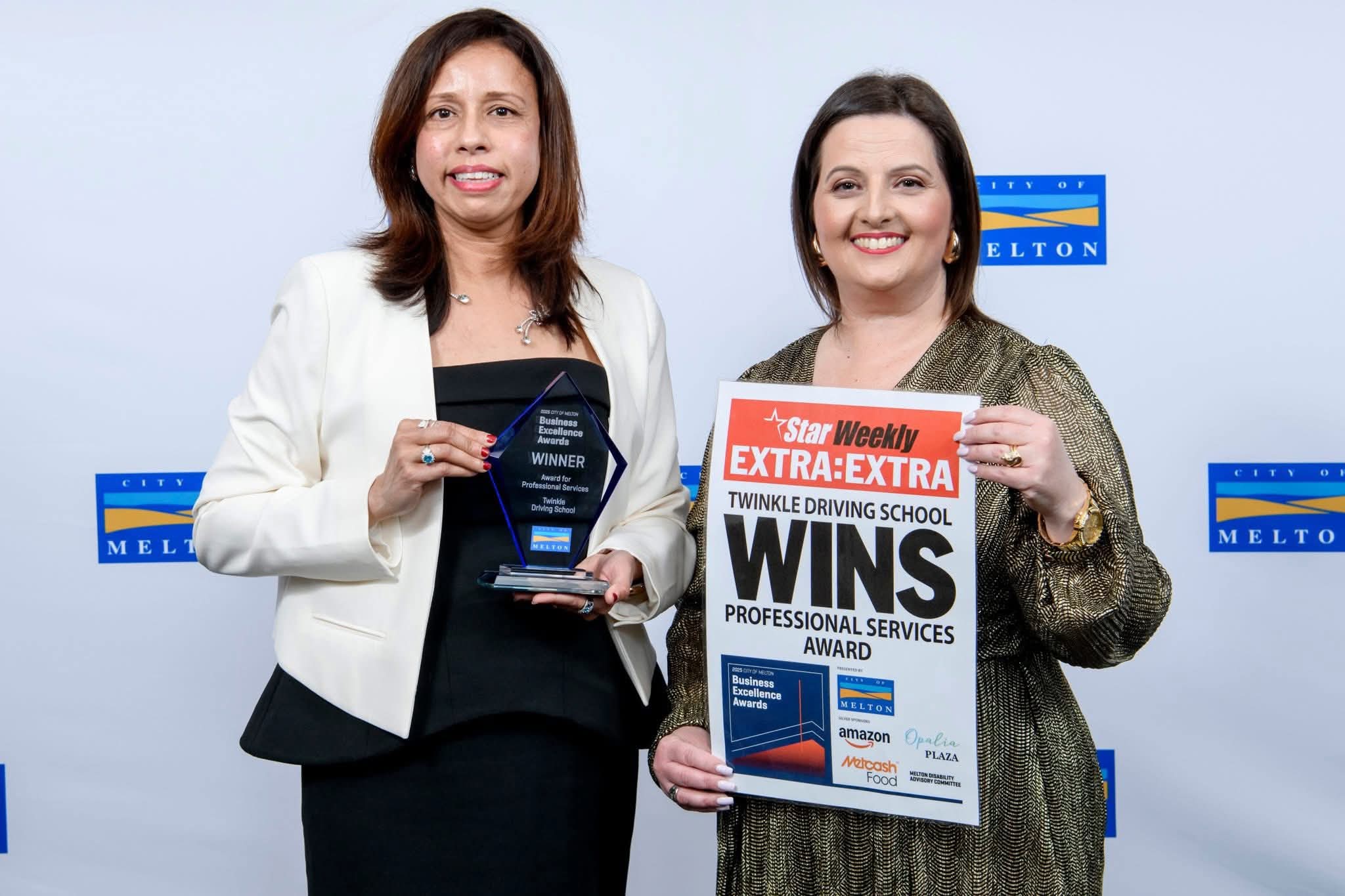 Award ceremony City of Melton 2025